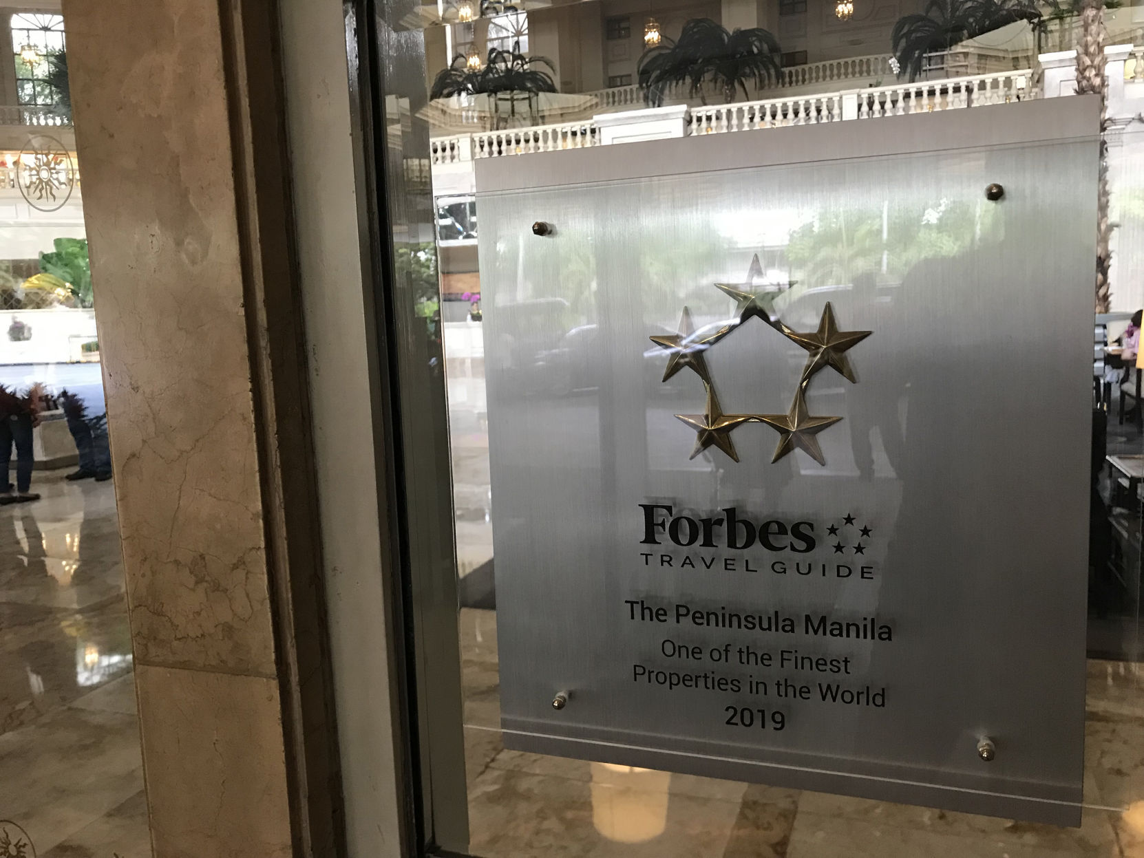The Peninsula Manila picked up a fifth Star from Forbes Travel Guide this year, making the luxury hotel brand the first to get the highest rating across its portfolio.